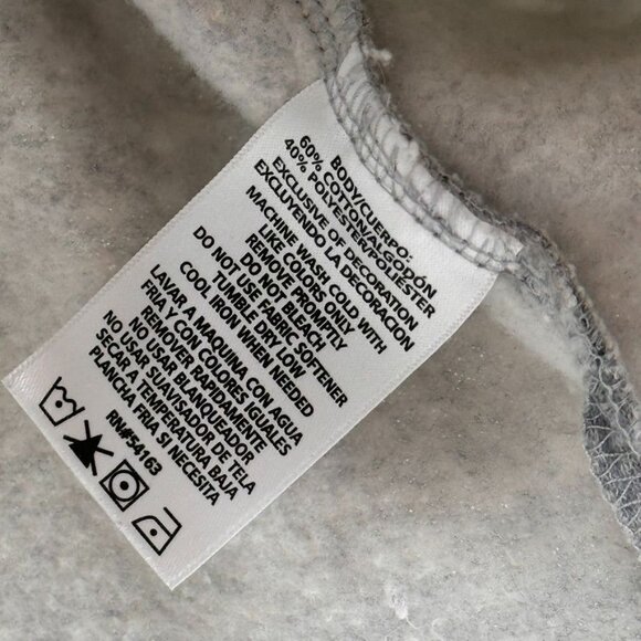 Calvin Klein Womens Grey Leopard Print Cowl Neck Sweatshirt top size 2XL - Picture 4 of 11